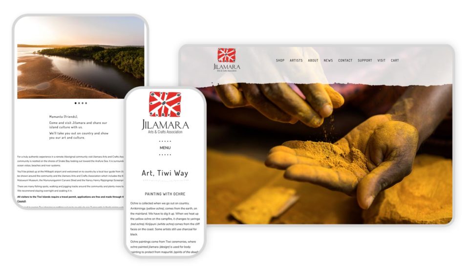 Responsive Graphic Jilamara