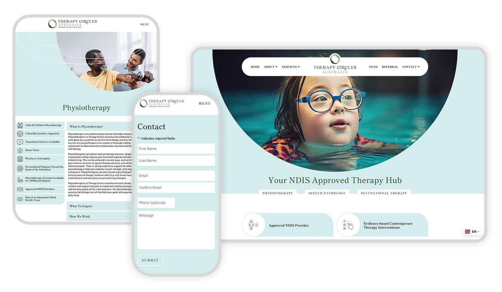 Therapy Circles website